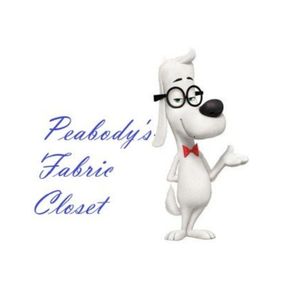 Hi I'm Peabodys Fabric Closet
